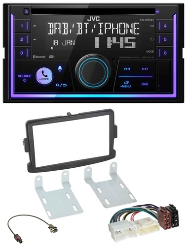 Jvc mp3 usb 2din dab - mp3,