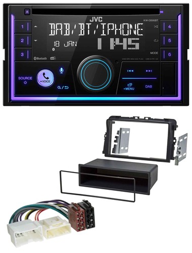 Jvc mp3 usb 2din dab - 2din, bluetooth