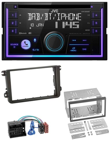 Jvc mp3 usb 2din - usb, dab