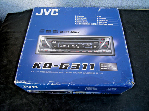 Autoradio jvc g311 - wma, mp3