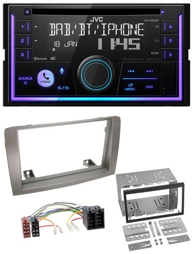 Jvc mp3 usb 2din - mp3, bluetooth