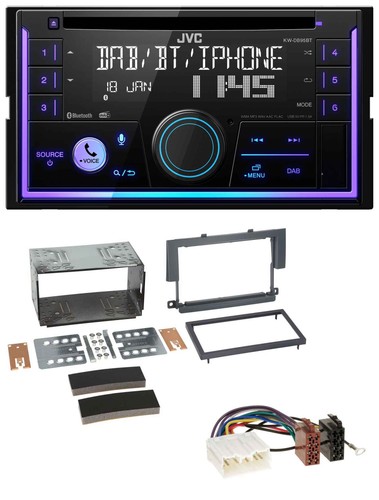 Jvc mp3 usb 2din dab - mp3, bluetooth